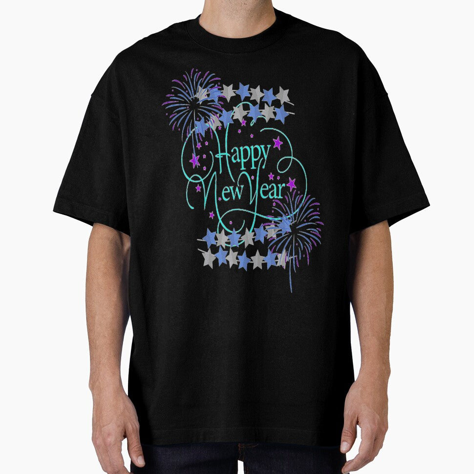 Happy New Year Digital Lettering Design, 4, Howdy New Year,New Years Celebration, New Years Eve Countdown by Adri Barnard