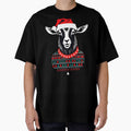 Hail Santa! Goat Christmas Ugly Sweater by FurryFantasy