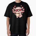 Coffee Zombie Axolotl – Cute Kawaii Sleepy Axolotl Coffee Lover Chibi Anime Design by ColorSplash123