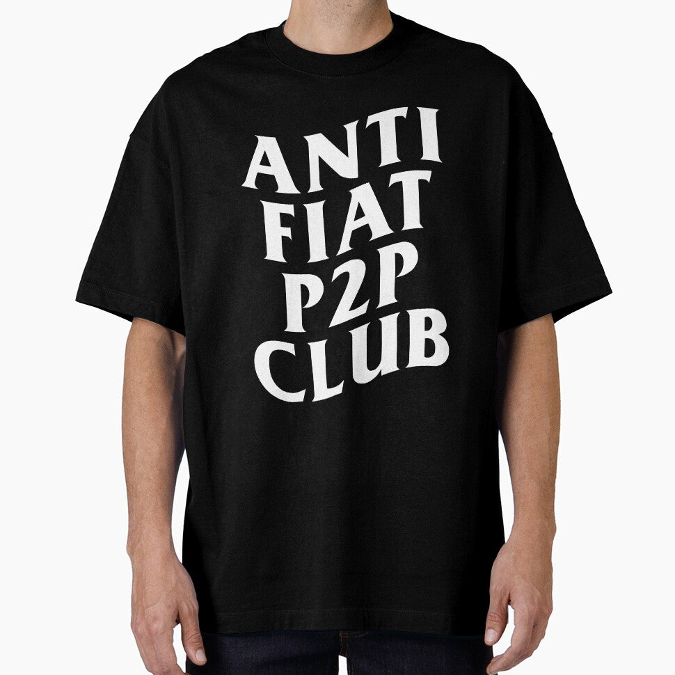 Anti Fiat P2P Club (Black) by Liberancaps