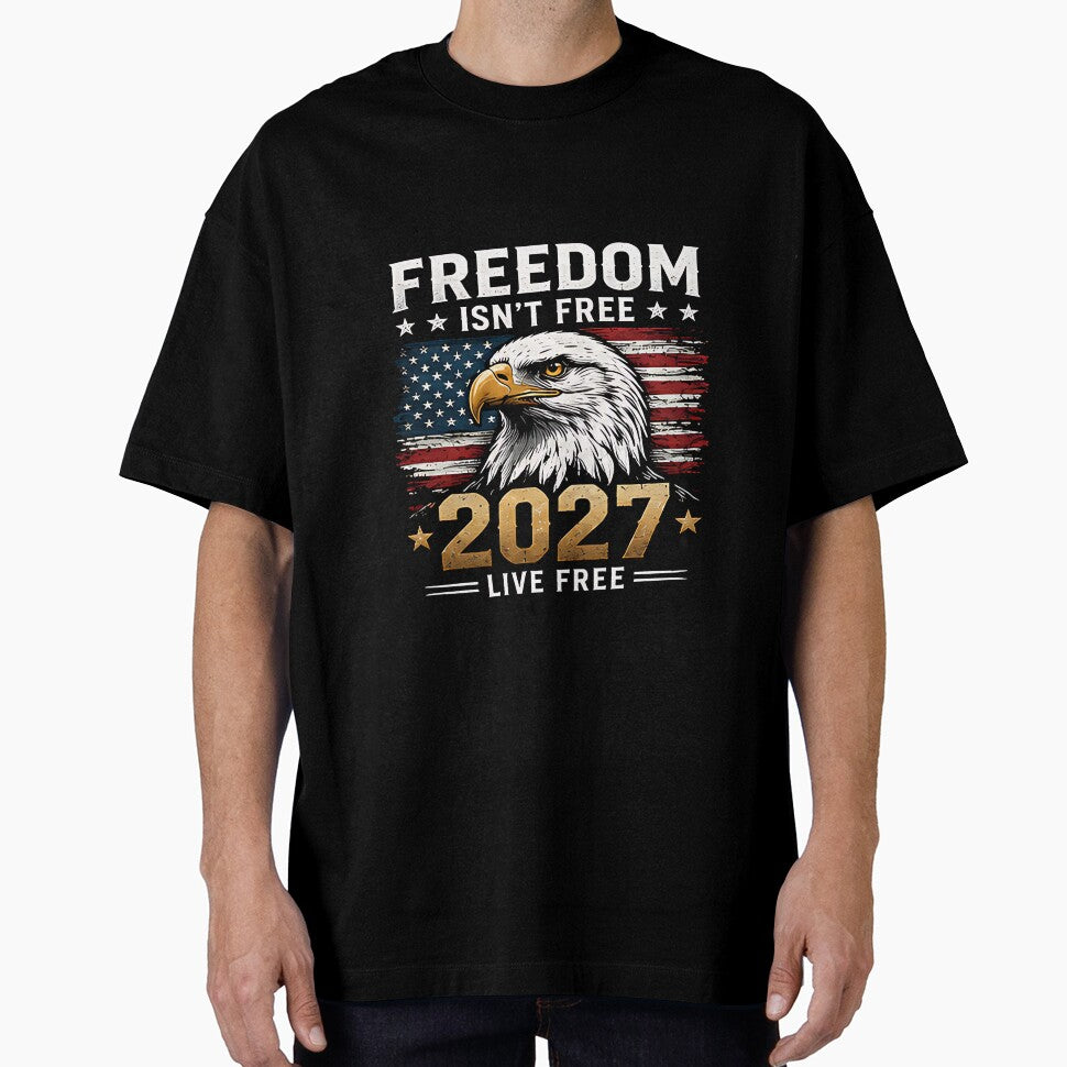 Happy new year 2027 celebration with fireworks and flags by DealNest