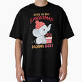 This Is My Christmas Pajama Shirt Baby Elephant Hat Xmas by Echo Dusk