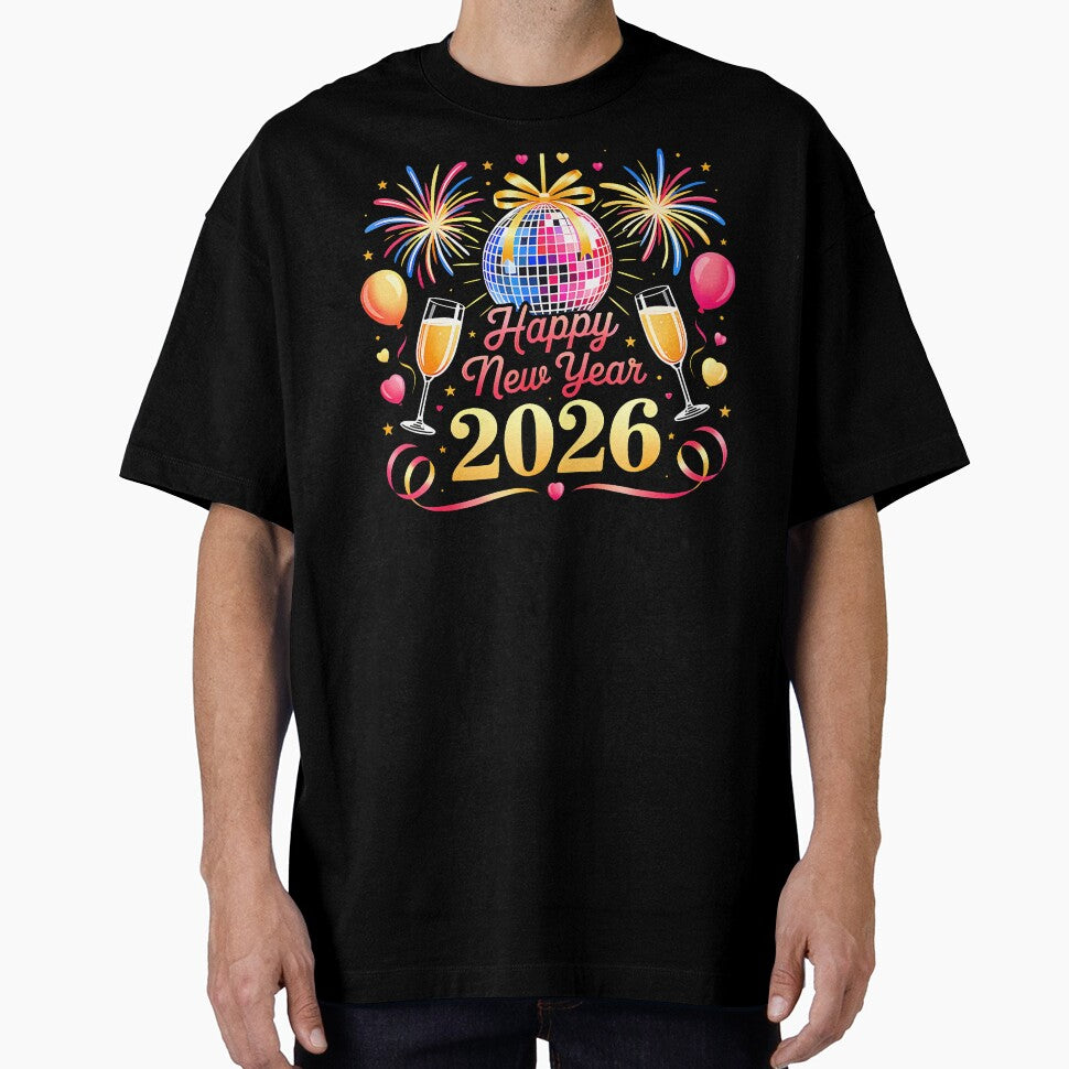 Happy New Year 2026 New Years Eve Party Countdown Fireworks by DawnPatricia