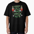 Keep Calm And Crack Nuts Funny Nutcracker Christmas Graphic by GO SHIRT-TEE