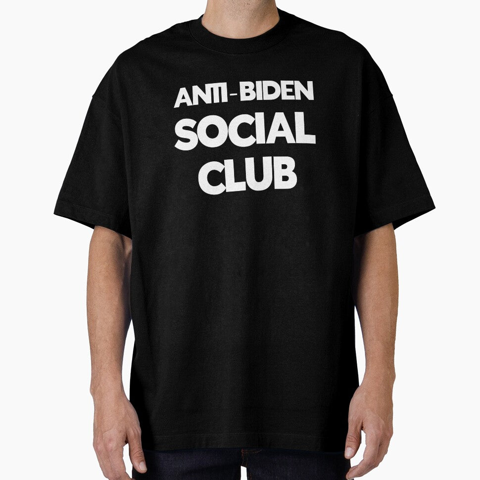 Anti-Biden Social Club funny design by Tim Dunaway
