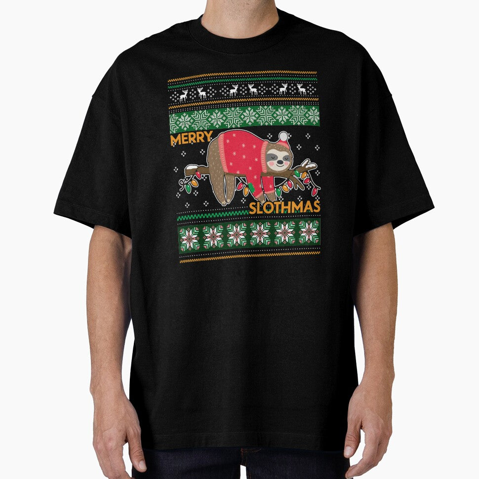 Merry Slothmas, Sloth Christmas Shirt, Merry Christmas by Nrlifecreations