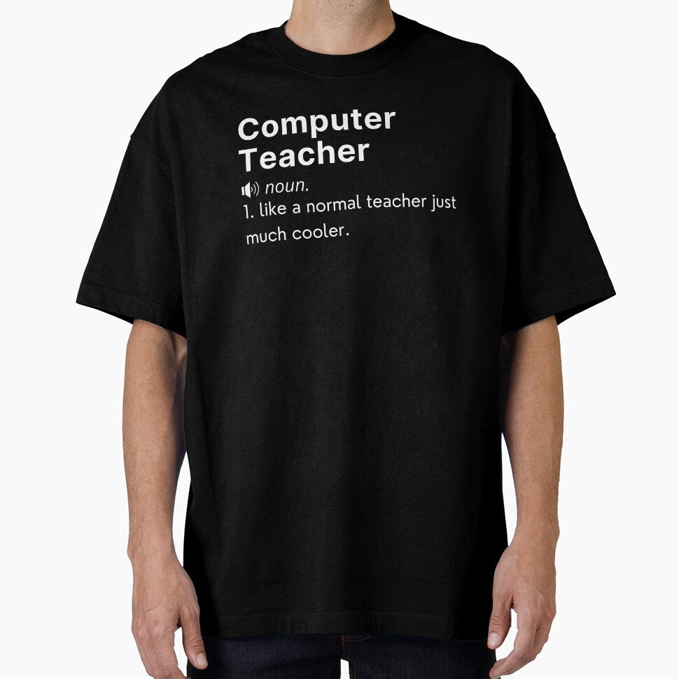 Computer Teacher Funny Definition by 24FAHSION