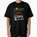 Naughty Nice Jewish Christmas Pajamas by unassertive19