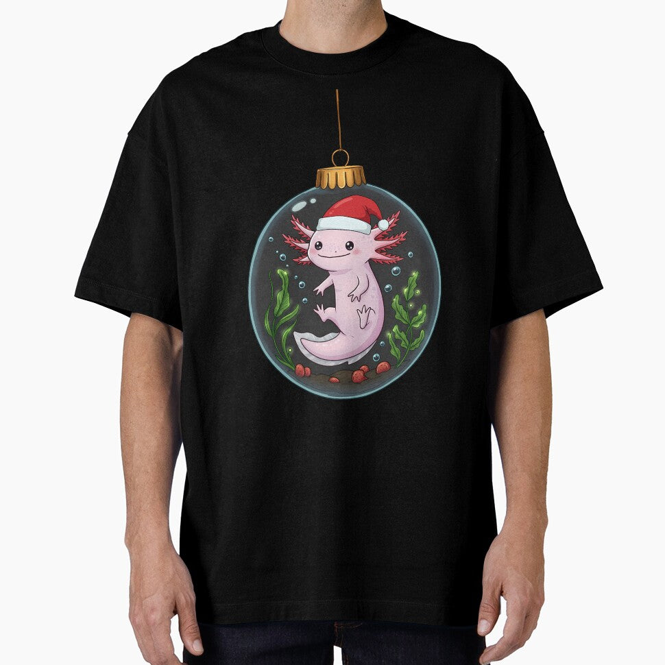Axolotl in Christmas Ornament by k3rstman1