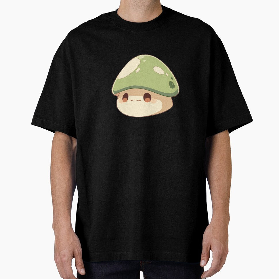 Cute Green Mushroom by Olorin97