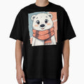 Cute Kawaii Polar Bear Sticker | Adorable Winter Polar Bear Cartoon Illustration by dreamz-world