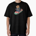 "Wave Dream – Samurai Capybara Riding the Koi Flow by teevoxx