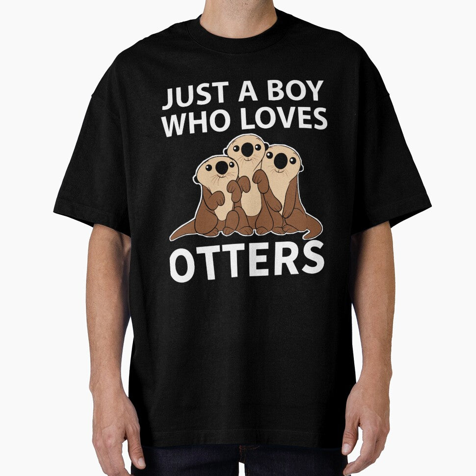 Cute Otter, Just A Boy Who Loves Otters by Arrianagamb