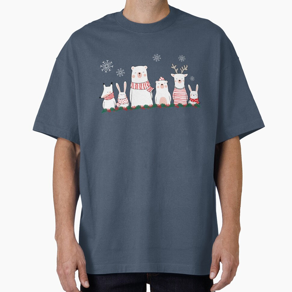Winter Holiday Animals by stargazerdesign