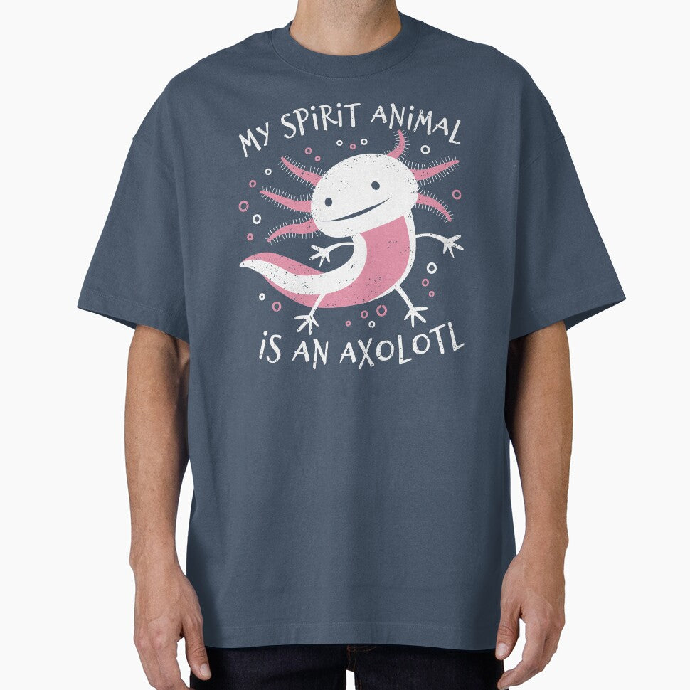Cute Amphibian - My Spirit Animal Is An Axolotl by propellerhead