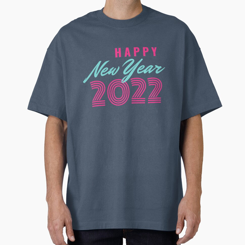Happy New Year 2022 Disco Colors by trendingatees