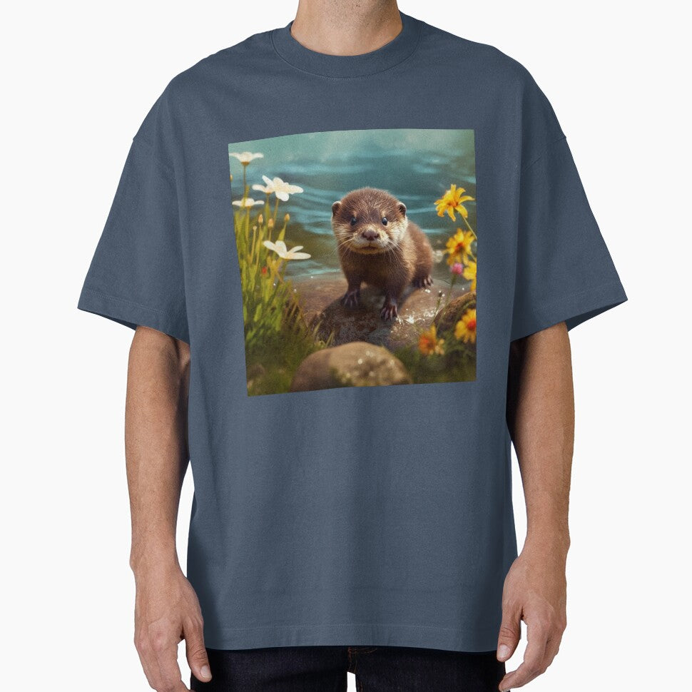 Cute Sea Otter - Cute Baby Animals by baby-animal-art