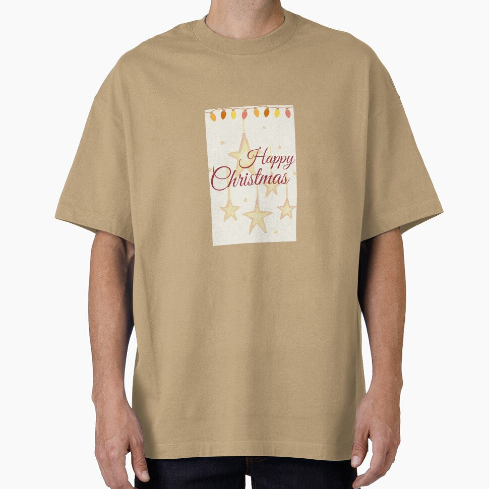 Happy Christmas Stars And Lights by ArtbyCharmante