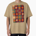 Plaid and marple leaves fall- christmas pattern gift by MentalDiaries