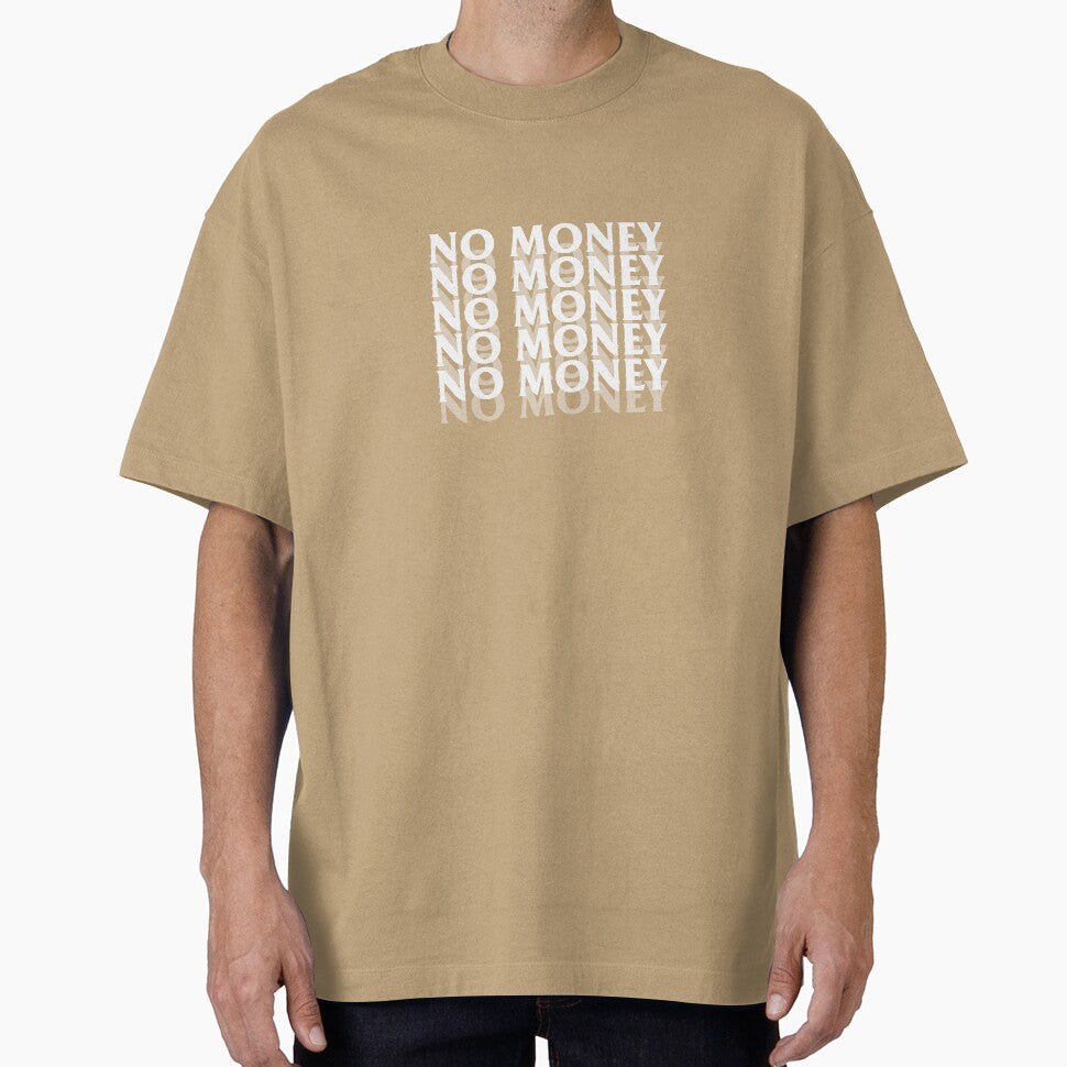 NO MONEY drop text designer fashion by NewMerchandise