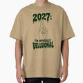 Green 2027: I'm Officially Delusional — Edgy Gothic New Year Art by MalisoStickers