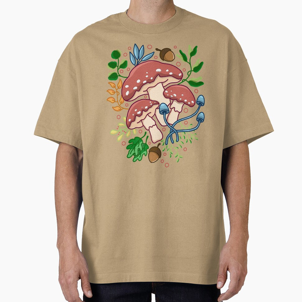 Mushroom and Floral by Kimprut