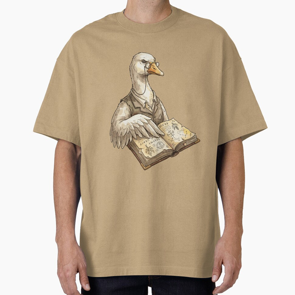 Vintage Dark Academia: Grimoire Goose by bapupa