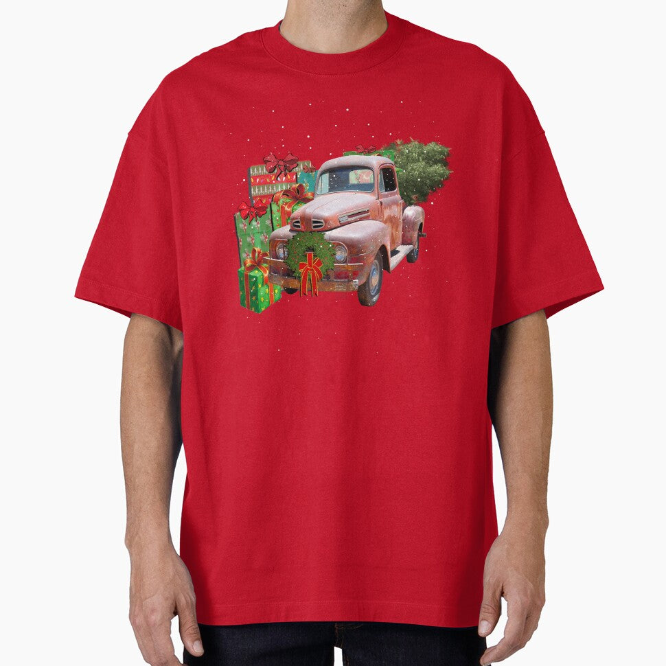 Christmas Old Truck VIntage Design Xmas by Cute & Sassy Custom Gifting Boutiques