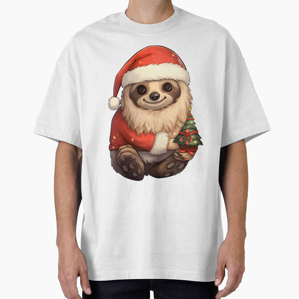 Sloth santa by Trendy-Artistry