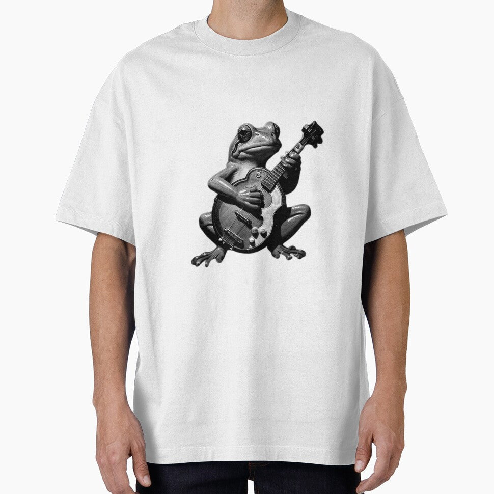 Frog playing banjo" cool Goliath frog playing banjo , frog lover by Obinne