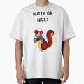 Nutty or Nice - Squirrel Christmas by Kristin Orsi