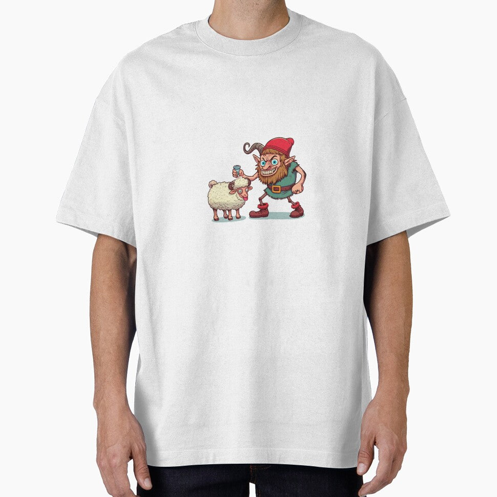 The Yule Lads: Sheep-Cote Clod (kjastaur) without text by BaldMonkDesigns