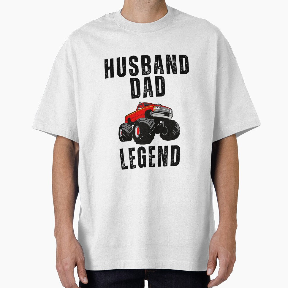husband dad trucker legend by IHRArt