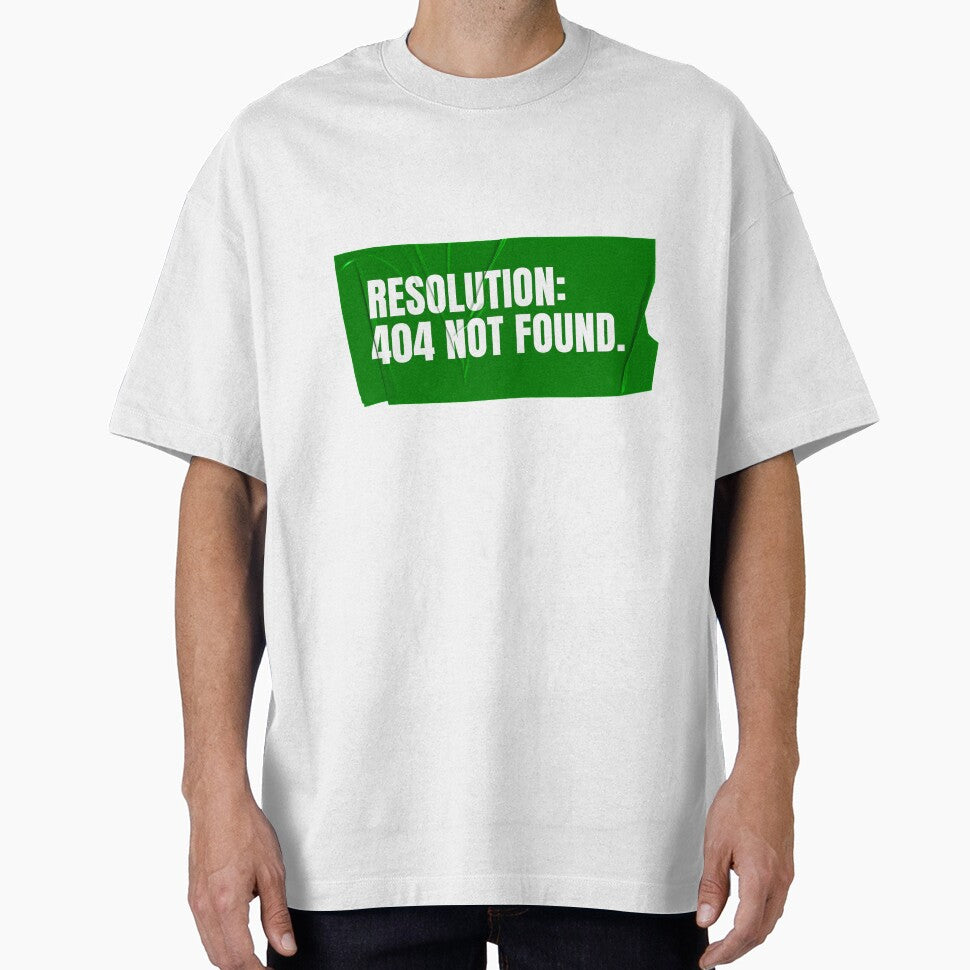 404 Not Found Resolution - Funny Programmer New Year Joke by Wow.Monique