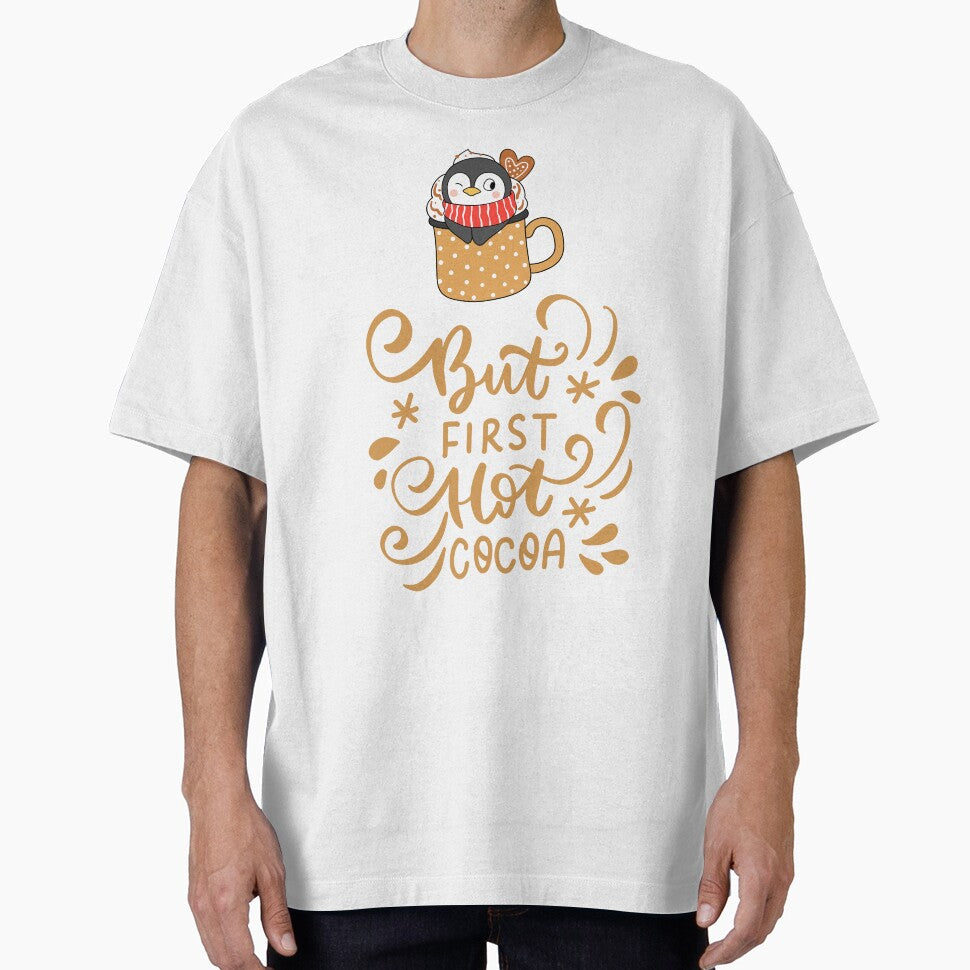 But First Hot Cocoa Penguin in a Cup by ChaosDesigns876