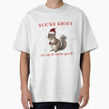 You're Right. I'm Up To Snow Good! Winter Snow and Squirrel Lover Gift by SSustainable