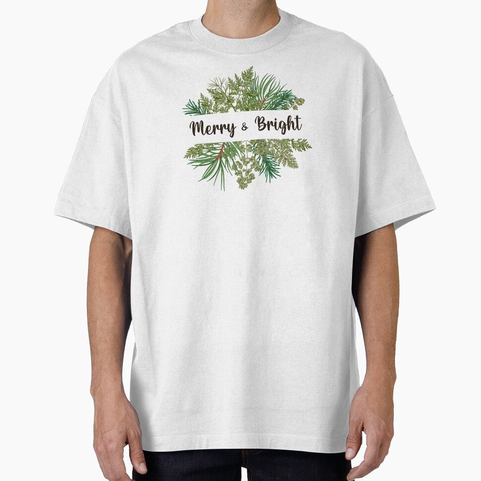 Merry & Bright Christmas Shirt by SophieandOlive