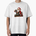 Santa Christmas coffee shop by DailyQuestPrint