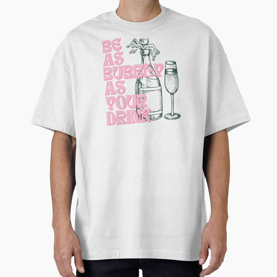 Be As Bubbly As You Drink Vintage Champagne Pop Art by PulseCanvas