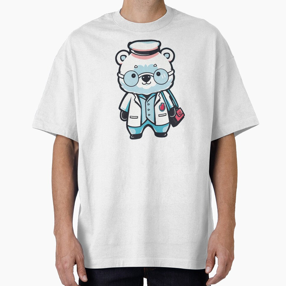 Kawaii Polar Bear as a Doctor by FurFashion