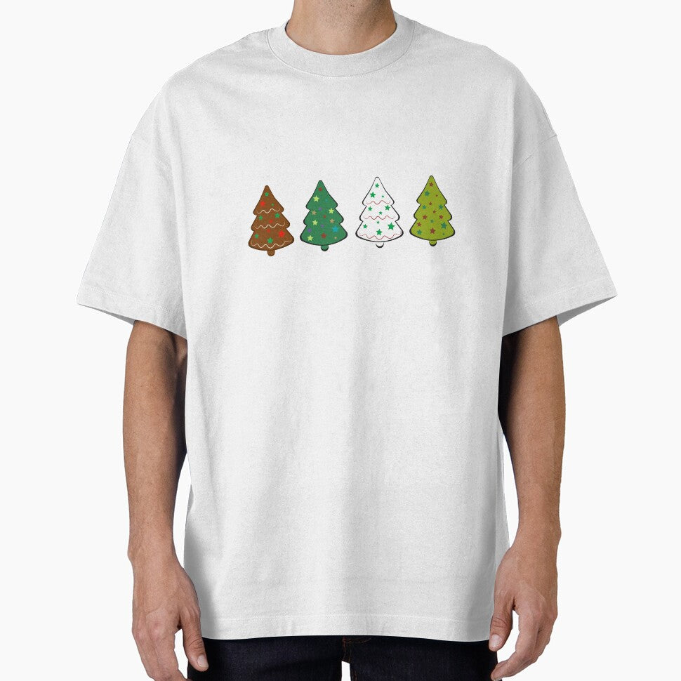 Christmas Sweater, Christmas tree Sweater for Women, Holiday Gift, Christmas Tree, Christmas Cake by Designista436
