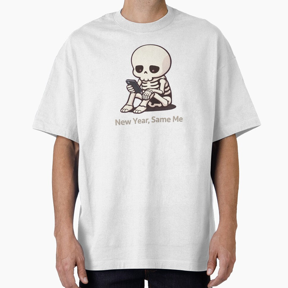New Year, Same Me – Skeleton by PlainHive