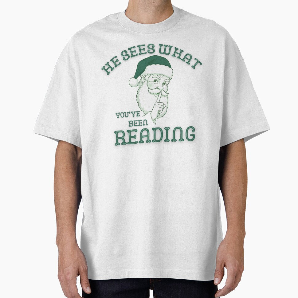 He Sees What You've Been Reading by Revolving-Book