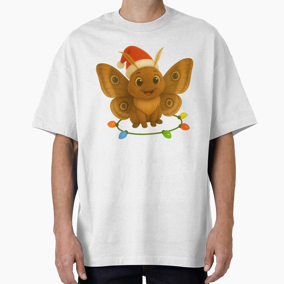 Christmas Polyphemus Moth by Sillytoe