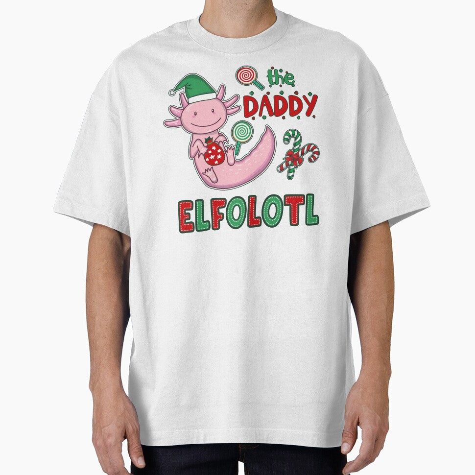 Christmas Axolotl Elf - Daddy Elfolotl by GrimButterfly