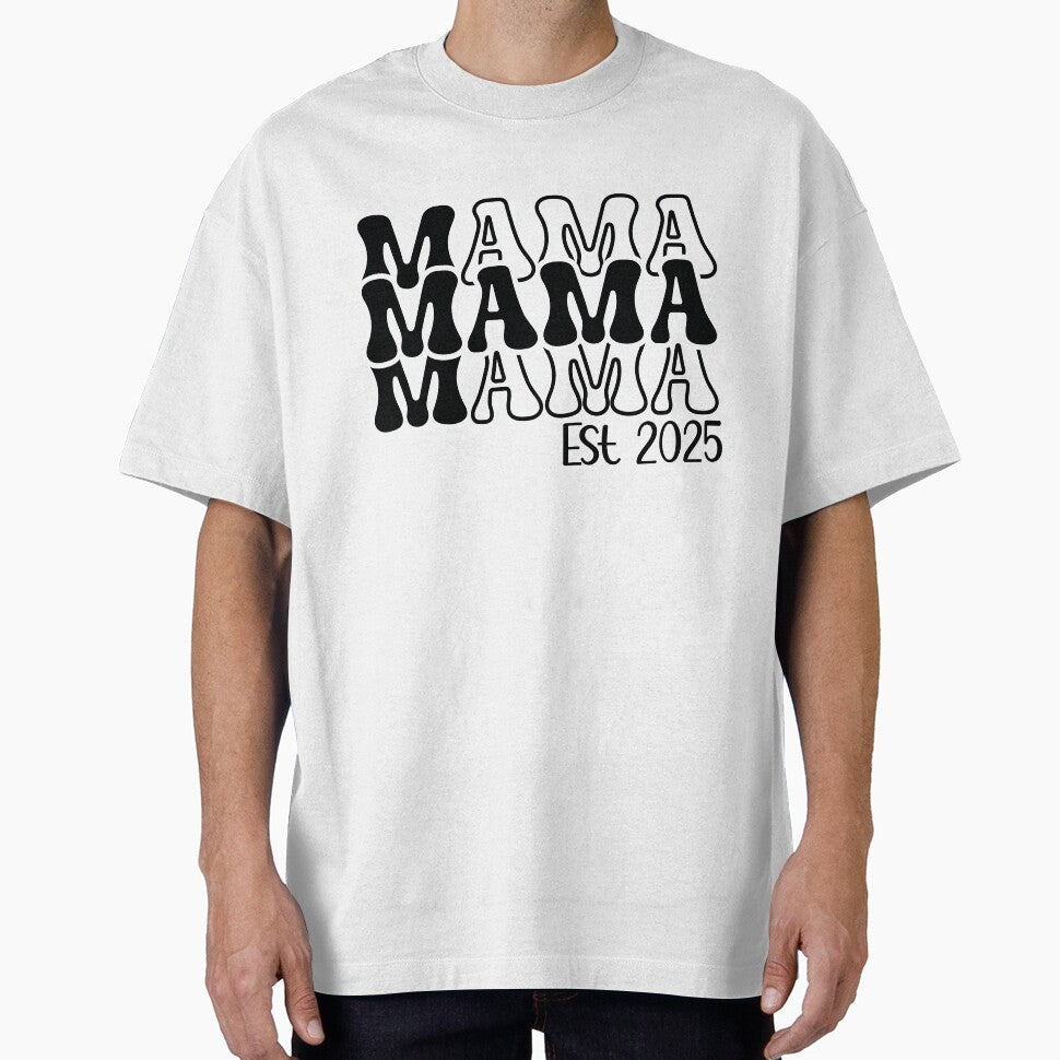 Mama - Cute Mothers Day Retro Vintage Floral Aesthetic Mom Mommy Wife Family Grandma Daughter Gift by FuzionRaptor