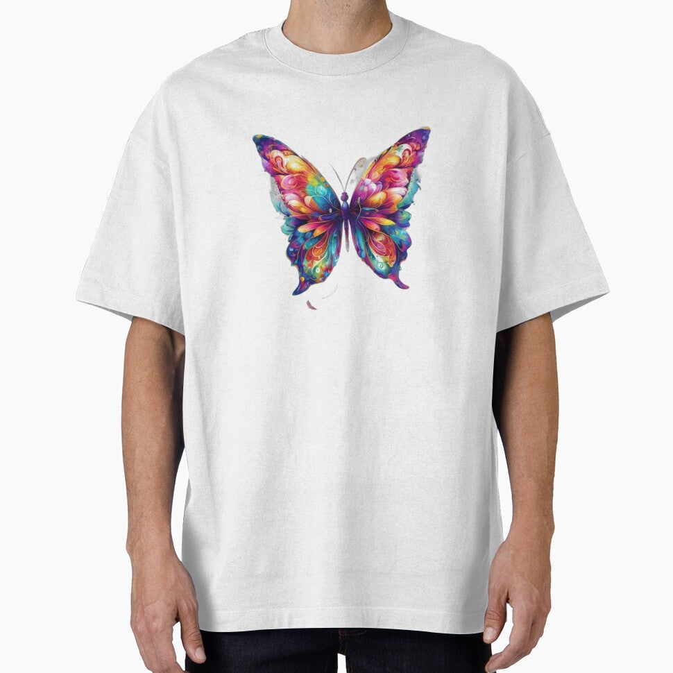 Fairycore Butterfly Vibrant Illustration by Shadow-Stone