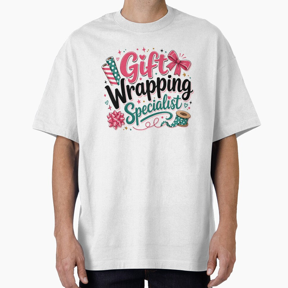 Gift Wrapping Specialist – Cute Christmas Wrapping Paper Design by TheStephanieRome