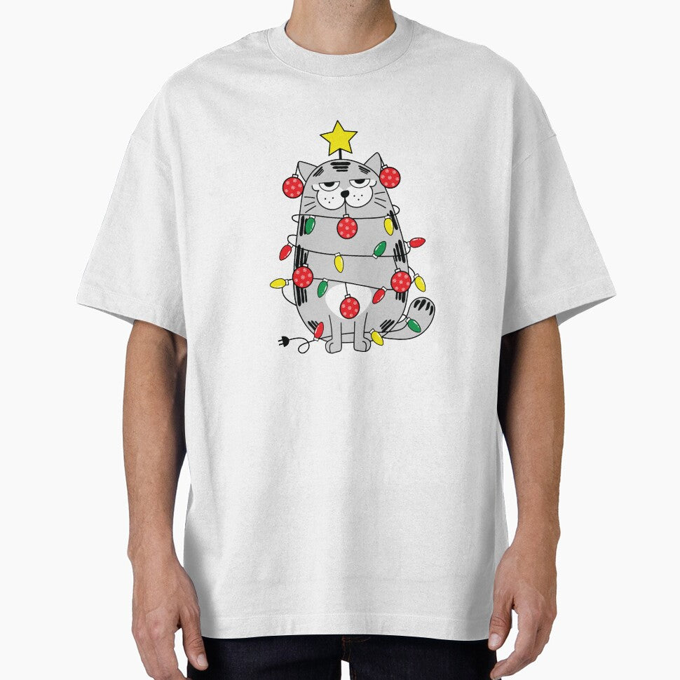 Christmast Tree - Cute and funny Cat by ShawnDzign