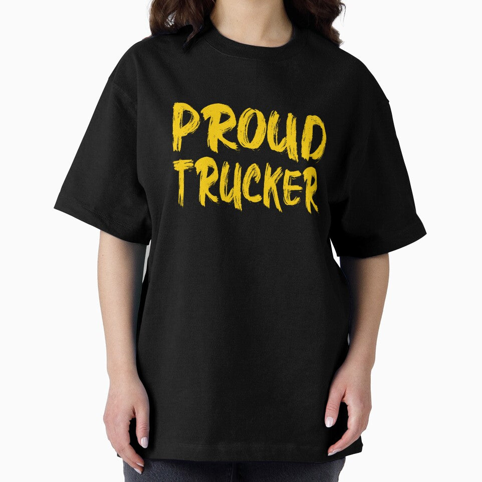 Proud Trucker by Desi  Merch
